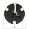 5 Mpx 3.6 mm 액티브 디터런스 IP 카메라 APTI APTI-AI508C2IW-36AD