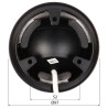 8 Mpx 2.8 mm IP 카메라 IR 조명기 PoE H.265+ 지능형 영상 분석 블랙 APTI APTI-AI803V2-28W-BLACK