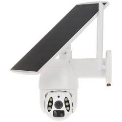 Tuya Smart Wi-Fi対応屋外用回転式ソーラーIPカメラ 3Mpx 3.6mm APTI APTI-W21S4-TUYA-S2