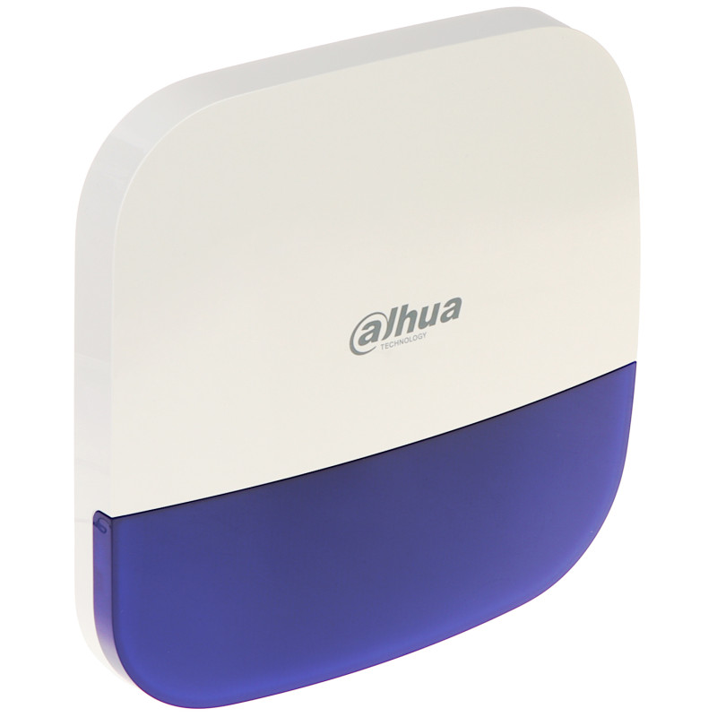 Trådlös extern optisk-akustisk siren 110dB 868MHz DAHUA ARA13-W2(868)(BLUE)