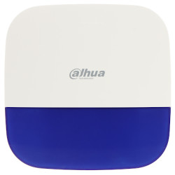 Trådløs udendørs optisk-akustisk sirene 110dB 868MHz DAHUA ARA13-W2(868)(BLUE)