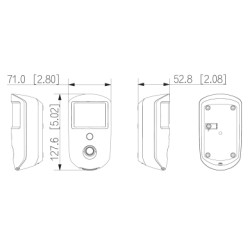 Wireless PIR detector with camera and infrared illuminator DAHUA ARD1731-W2(868)