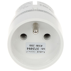 Интелигентен електрически контакт 2300W 10A BE WAVE SATEL ASW-200-E-W