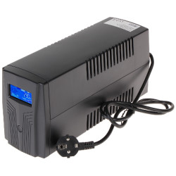 650 VA UPS power supply with LCD display and active network monitoring EAST AT-UPS650-LCD