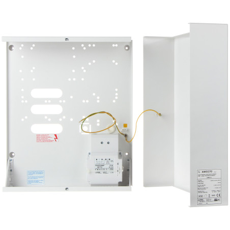 Корпус для плат охоронних централей з трансформатором 75ВА Pulsar AWO-270