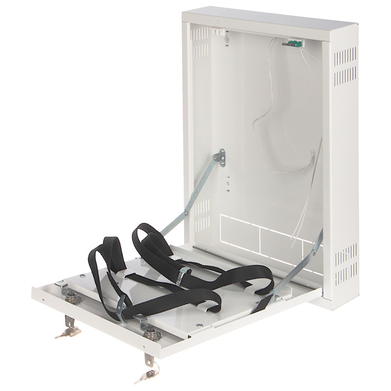 Ocelový kryt pro rekordér 430 x 320 x 80 mm se zámkem PULSAR AWO-528W