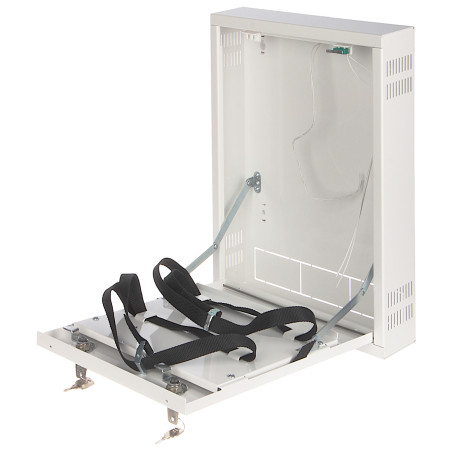 Oceľový kryt pre rekordér 430 x 320 x 80 mm so zámkom PULSAR AWO-528W