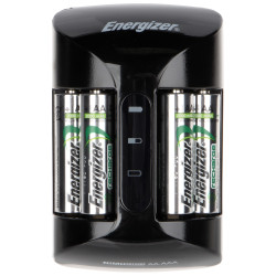 Chargeur pour accumulateurs Ni-MH AA et AAA avec kit de 4x AA 2000mAh ENERGIZER BAT-RECHARGE/PRO