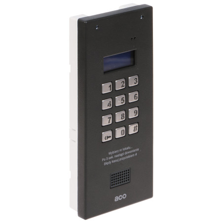 CDNP7ACC-ST-V2 Digital Intercom with Unique 125kHz Proximity Reader ACO CDNP7ACC-ST-V2
