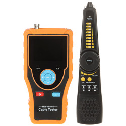 Nettverks- og telefonkabeltester med TDR-reflektometer og PING-test  CS-NT24
