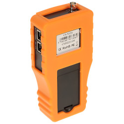 Nettverks- og telefonkabeltester med TDR-reflektometer og PING-test  CS-NT24
