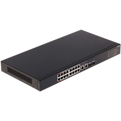 16-portový PoE prepínač 10/100/1000 Mb/s s 2 SFP portmi pre domáce a kancelárske siete DAHUA CS4220-16GT-240