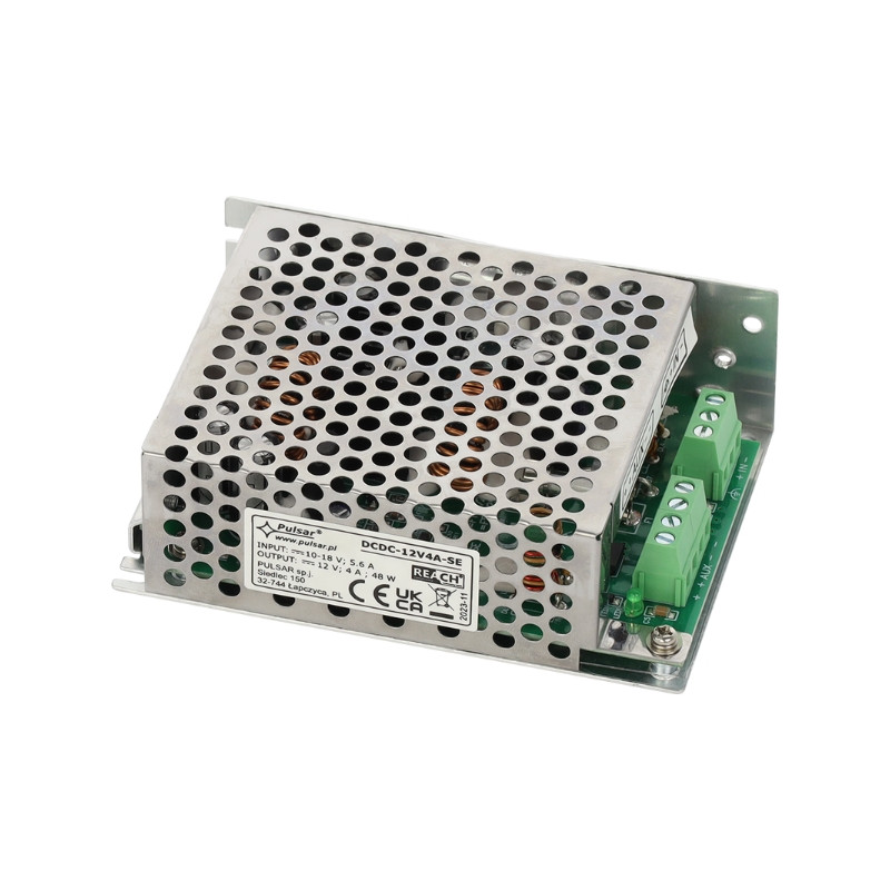 Conversor de energia DC/DC 12V 4A SE Pulsar DCDC-12V4A-SE
