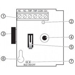 有線式LPGプロパンブタンガス検知器 SATEL DG-1-LPG