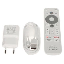 เครื่องเล่นมัลติมีเดีย SMART TV 4K UHD Android 11 Bluetooth Wi-Fi Homatics DONGLE-G/4K