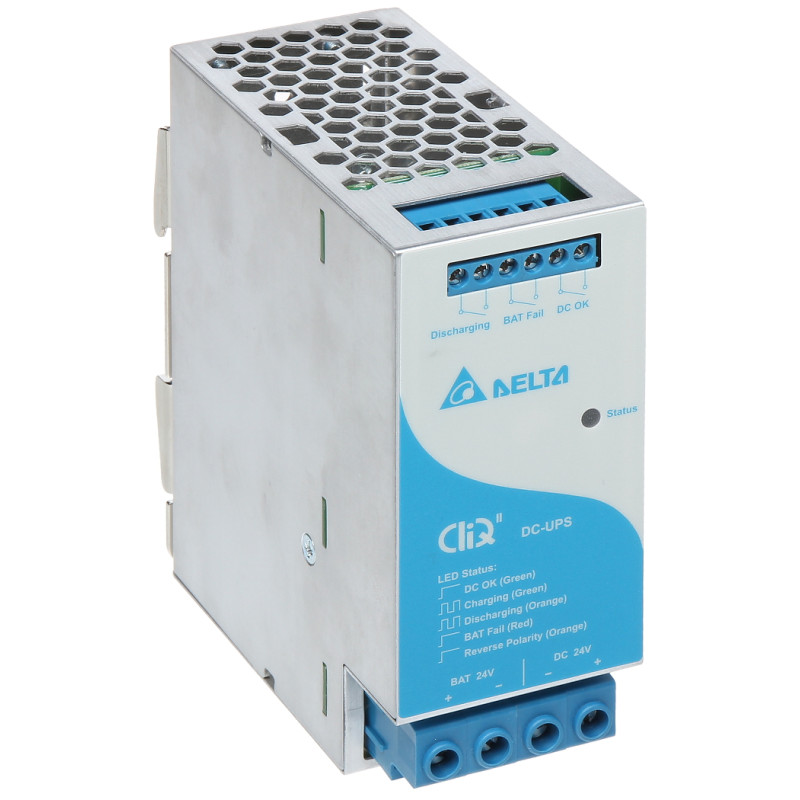 24V 40A DIN导轨缓冲电源 Delta Electronics DRU-24V40ABN