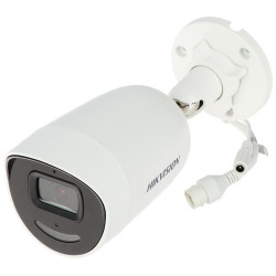 4 Mpx AcuSense IP Camera with 40m IR illuminator, microphone and alarm siren Hikvision DS-2CD2046G2-IU/SL(2