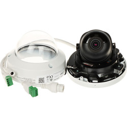 IP-камера 4 Мп AcuSense з ІЧ-падсвяткай 30 м, вандалаўстойлівая IK10, IP67, DarkFighter Hikvision DS-2CD2146G2H-ISU(2.8MM)(EF)