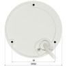 4MP AcuSense IPカメラ IR 30m照射 IK10耐衝撃 IP67防水 DarkFighter搭載 Hikvision DS-2CD2146G2H-ISU(2.8MM)(EF)