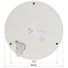 Vandal-Resistant IP Camera 8.3 Mpx 4K UHD Motozoom Smart Hybrid Light ColorVu Hikvision DS-2CD2787G2HT-LIZS(2.8-12MM)(EF)