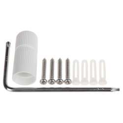 Kamera IP 8 Mpx ColorVu dengan pencahayaan cahaya putih dan IR, PoE, Audio, Pengesanan manusia dan kenderaan Hikvision DS-2CD2T8