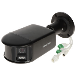 ColorVu パノラマIPカメラ 7.4 Mpx 2x4mm Hikvision DS-2CD2T87G2P-LSU/SL(4MM)(C)BLACK