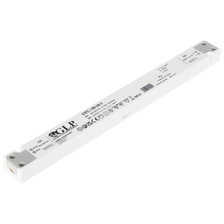İnce Mobilya Tipi Anahtarlamalı Güç Kaynağı 24V DC 4.17A 100W LED Slim GLP 24V/4.17A-GTPCS