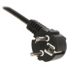 Surge protection power strip 8 sockets 230V 10A 1.4m surge filter black automatic fuse ACAR ACAR-S8-DUAL