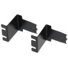Regleta d'alimentació contra sobretensions per a armari RACK 19 polzades 1U 8 preses cable 3m negre fusible automàtic ACAR ACAR-