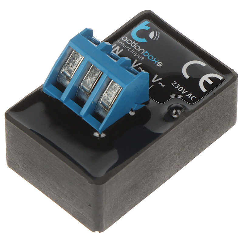 Išmanusis Wi-Fi veiksmų paleidiklis 230V namų automatikos valdiklis tvarkaraštis Google Home Alexa BleBox ACTIONBOX-S/BLEBOX