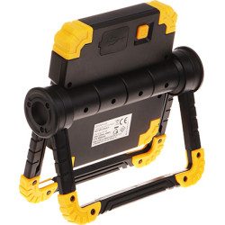 Rechargeable LED Floodlight 2x10W 1200lm IP44 USB-C Powerbank Portable Work Light ADVITI AD-NR-6466L4
