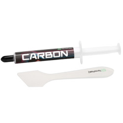 Pasta térmica com nanopartículas de carbono 15.2 W/mK refrigeração CPU GPU overclocking eficiente 3g AG TERMOPASTY AG-CARBON/3G