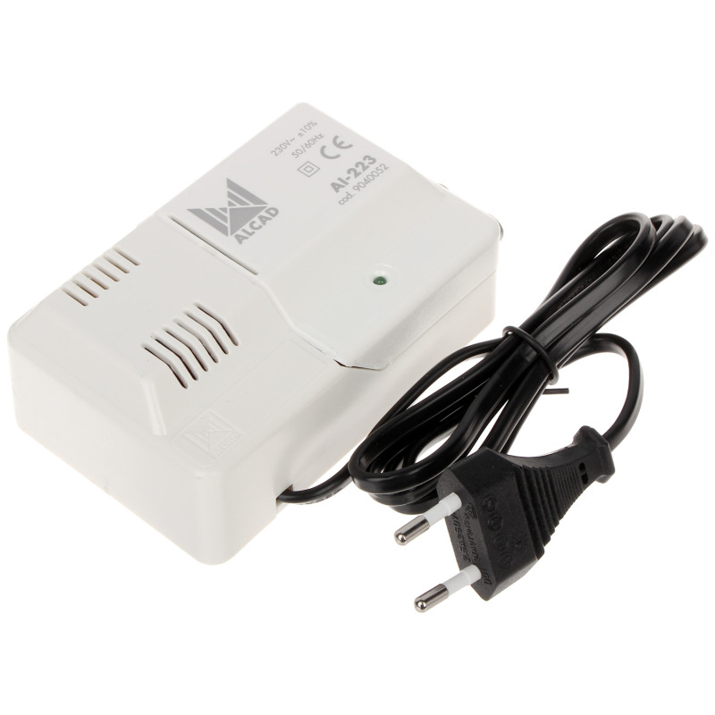 Abonent-antenneforstærker 2 udgange returkanal LTE beskyttet kabel-tv-signalfordeler DVB-T2 ALCAD AI-223