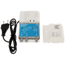 Amplificador de antena de abonado 2 salidas canal de retorno LTE protegido divisor de señal TV por cable DVB-T2 ALCAD AI-223