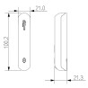 868MHz wireless input expander 1200m range for alarm systems DAHUA ARM310-W2(868)