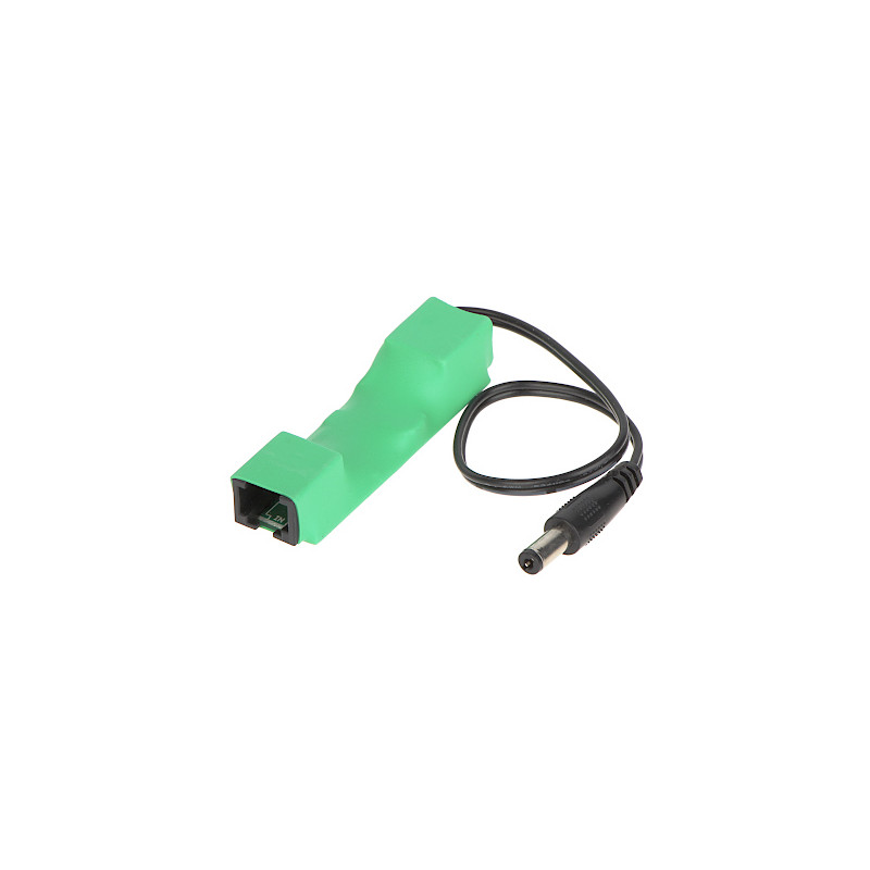 PoE power adapter stepping down voltage from 48V to 5V DC 2.1/5.5mm plug stabilizer for IP cameras and LAN networks ATTE ASDC-05