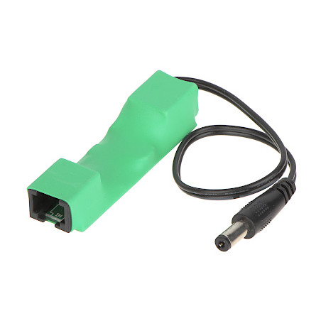 PoE-strømadapter som reduserer spenning fra 48V til 5V DC 2.1/5.5mm plugg stabilisator for IP-kameraer og LAN-nettverk ATTE ASDC