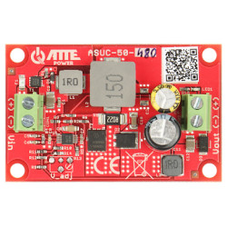PoEスイッチ用DC/DC昇圧コンバータ 48V 50W CCTV監視システム用電源モジュール 高効率昇圧 ATTE ASUC-50-480-OF