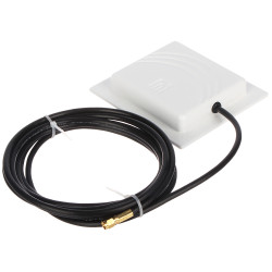 Kültéri 8 dBi 2.4GHz WiFi WLAN irányított panelantenna 3m SMA-RP kábellel Trans-Data ATK-P1/2.4-3M