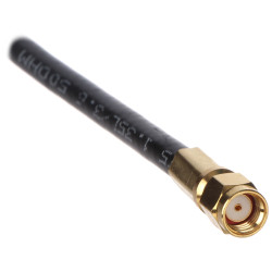 Antena de Painel 8 dBi 2.4GHz WiFi WLAN Externa Cabo 3m Conector SMA-RP Ganho Energético Direcional Trans-Data ATK-P1/2.4-3M