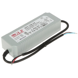 Ερμητικό τροφοδοτικό μεταγωγής IP67 24V DC 6A 144W για LED και παρακολούθηση CCTV GLP 24V/6A/GPV