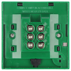 Buton de deschidere de urgență a ușii ROP verde NO/NC pentru sisteme de control acces și alarmă DAHUA ASF921