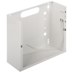 Metal battery enclosure 17Ah alarm systems CCTV access control white steel tamper protection PULSAR AWO-401/17AH