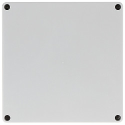 IP65 ABS密閉型筐体 取付ボックス 屋外用設置ボックス グレー 160x160x90mm PULSAR AWO-603