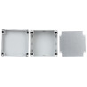 IP65 ABS密閉型筐体 取付ボックス 屋外用設置ボックス グレー 160x160x90mm PULSAR AWO-603