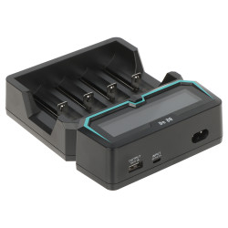 Universal LCD Processor Charger Li-Ion Ni-MH Ni-Cd Power Bank Function 4 Channels Fast Cell Reactivation XTAR BAT-RECHARGE/X4