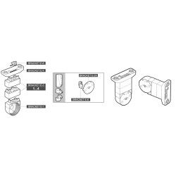 Skoazell modurel evit detekterien diavaez AGATE AOCD-250 mogerenn lein gwenn reizhus akisorioù alarmoù SSWiN SATEL BRACKET-E-AGA