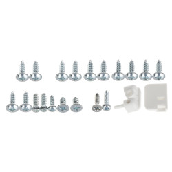 ขาตั้งแบบโมดูลาร์สำหรับเครื่องตรวจจับภายนอกอาคาร AGATE AOCD-250 ติดผนังและเพดาน สีขาว ปรับได้ อุปกรณ์เสริมระบบสัญญาณกันขโมย SATE