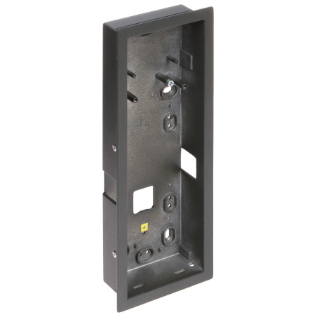 Innfelt ramme for dørtelefoner i CDN-serien aluminium stål med pakning innfelt montering tilbehør ACO CDN-R-M-AL-ST