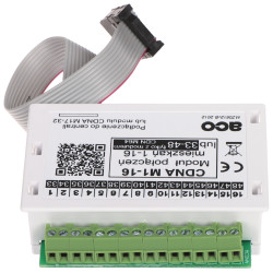 Modul de apelare pentru centrala de interfon analogica 16 abonati sistem CDN instalatie multifilara accesorii ACO CDNA-M1-16